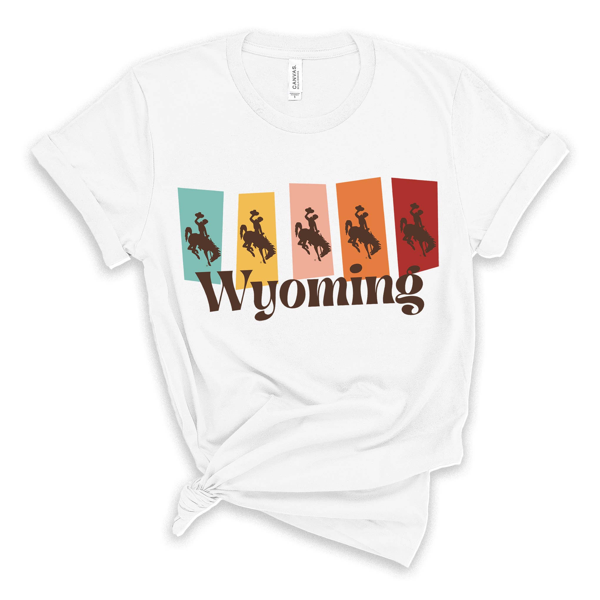 This Joyful Home - Wholesale T-Shirt (Graphic) - Women's - Retro Wyoming Steamboat Graphic T Shirt0