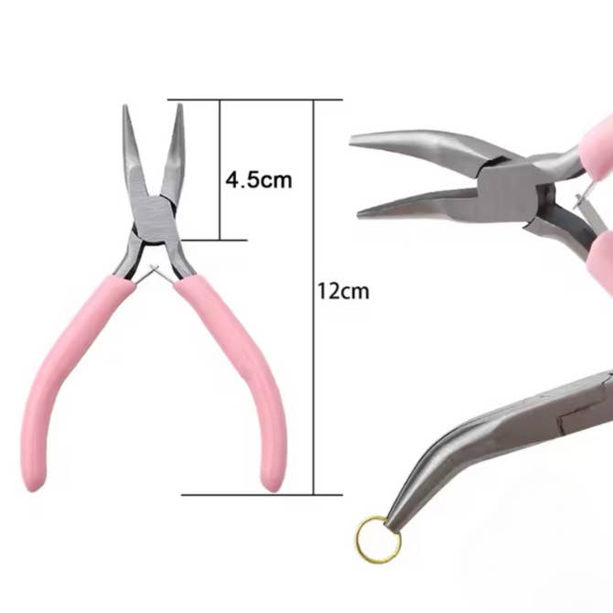 Pink Handle Jewelry Pliers ~ Deep South Originals for wholesale by Deep South Originals Inc.