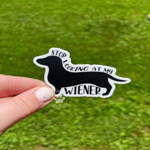 Cute kawaii Daschund Dog Printable Stickers for kids