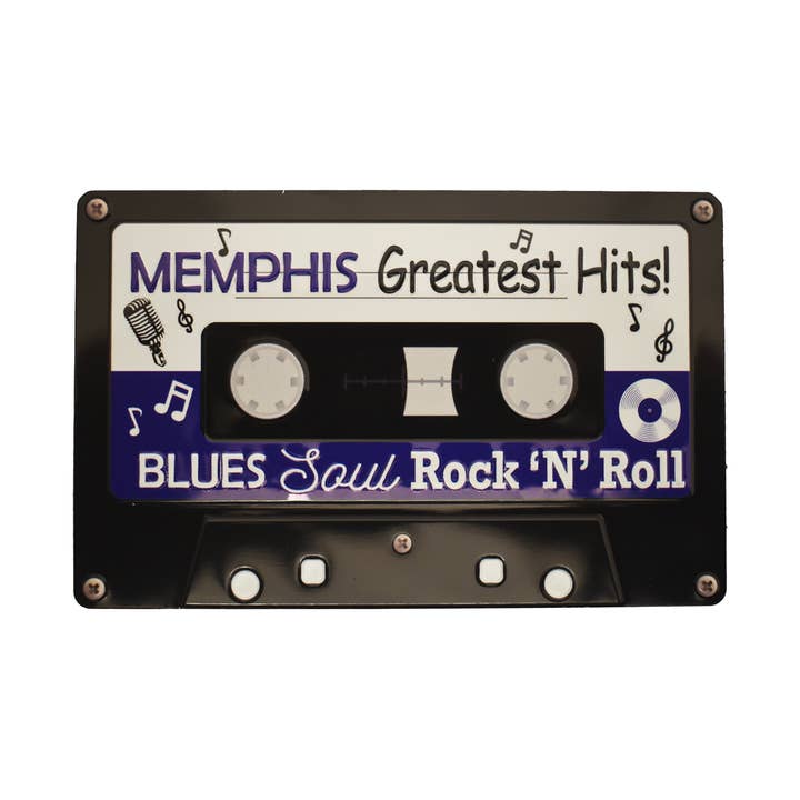 Memphis Magnet - Cassette Tin for wholesale by MID-SOUTH PRODUCTS