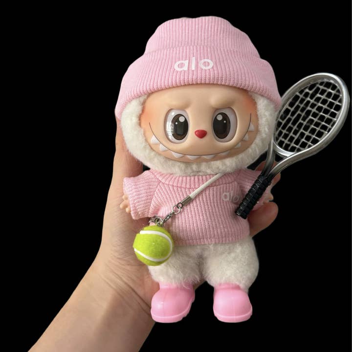 Little Trendy - Vente Vêtement de poupées – enfant - Vêtements de poupées de 17 cm ensemble de tennis Sports monstres2