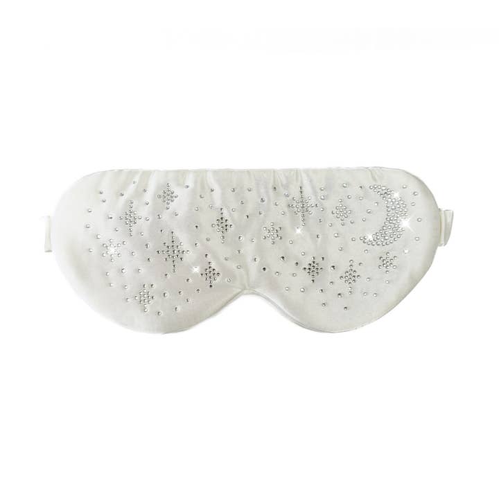 Moon & Stars Starlight Masque - White for wholesale by Branché