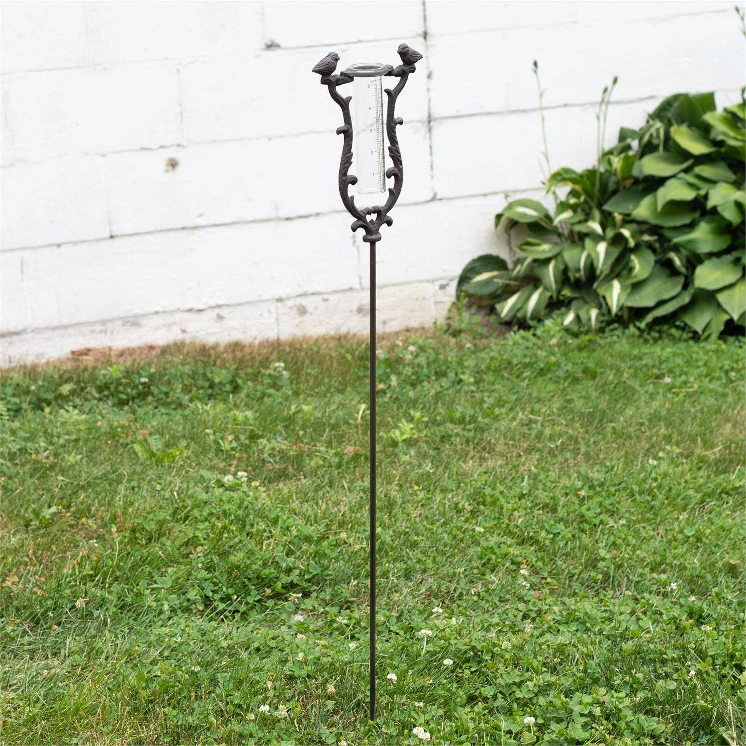 Audrey's Home & Gift - Wholesale Garden/Lawn Stake - Rain Gauge Garden Stake (Pk/04)1