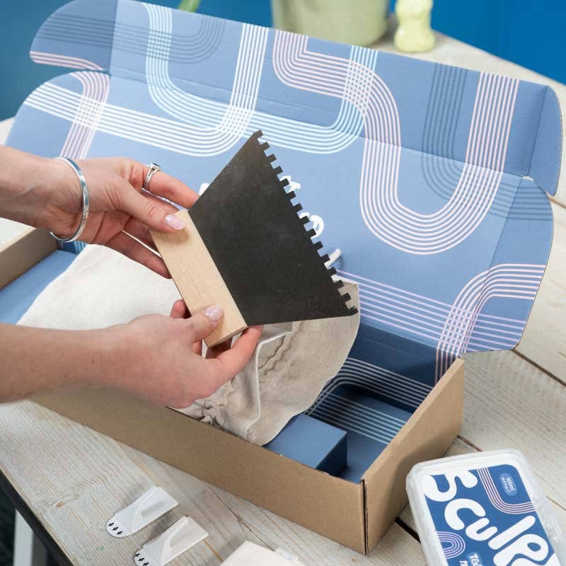 Sculpd US - Wholesale DIY Craft Kit - Textured Art Kit2