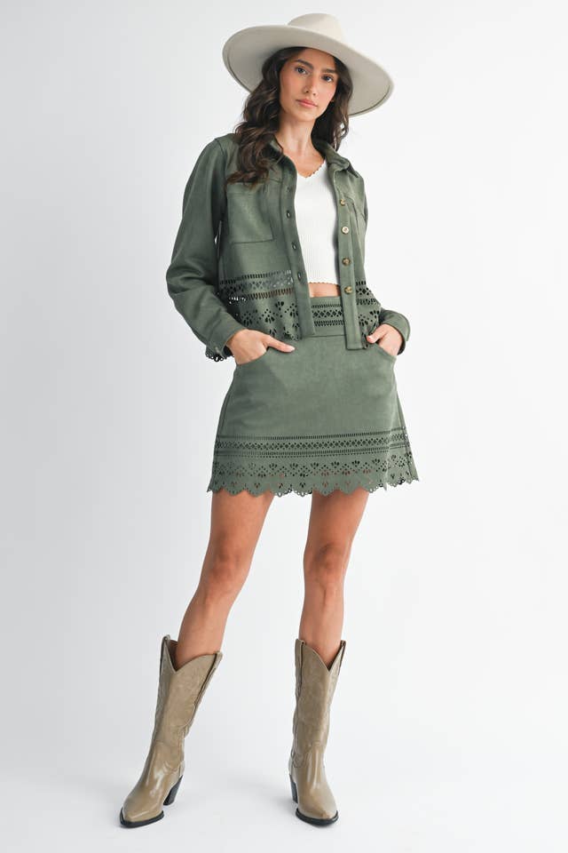 Camellia - Wholesale Jacket - Women's - LASERCUT DETAILING JACKET16