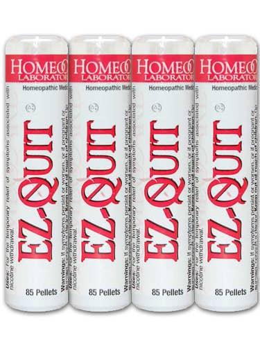 EZ-Quit Smoking-4 pack for wholesale by HomeoCare