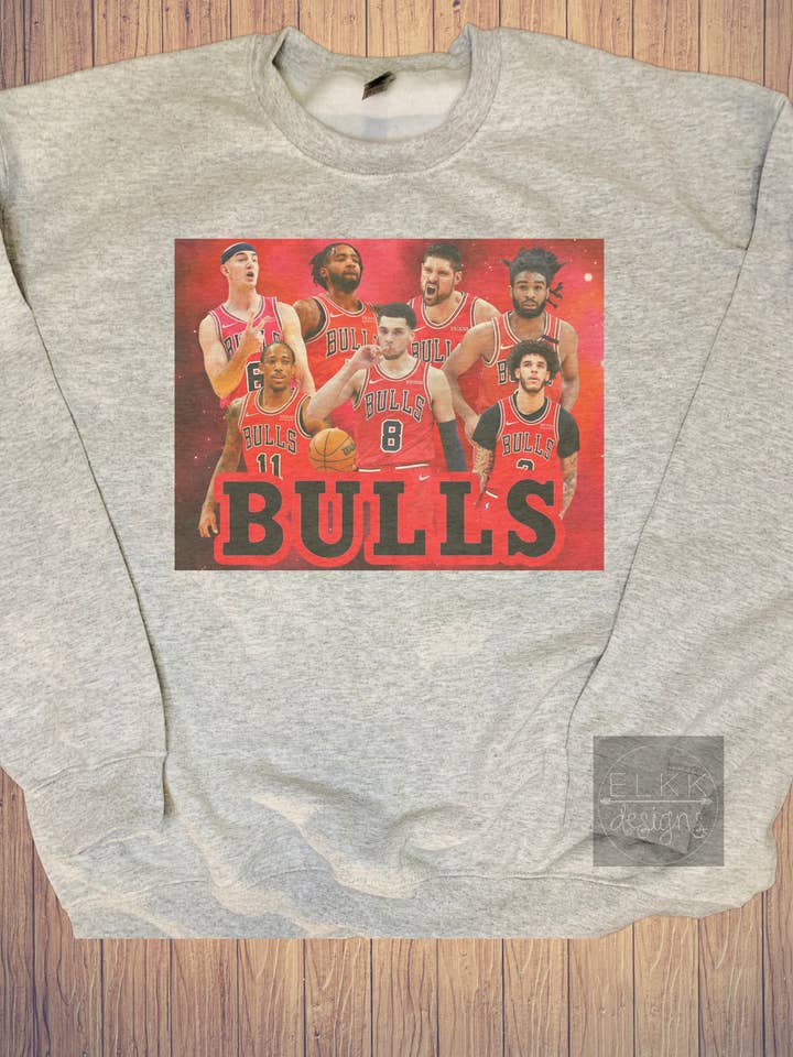 Bulls Crewneck 2021 Season for wholesale by Elkk Designs