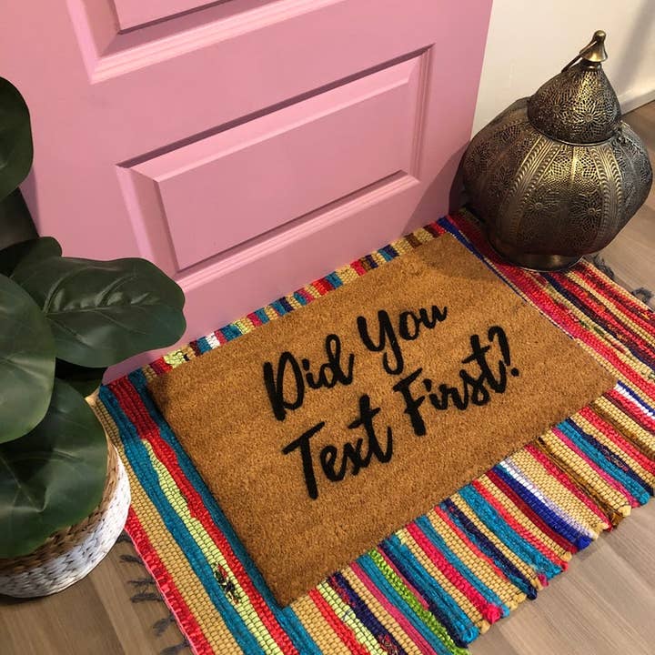 Walk All Over Me Doormats - Wholesale Door mat - Anti-Social Doormats! Click For More...8