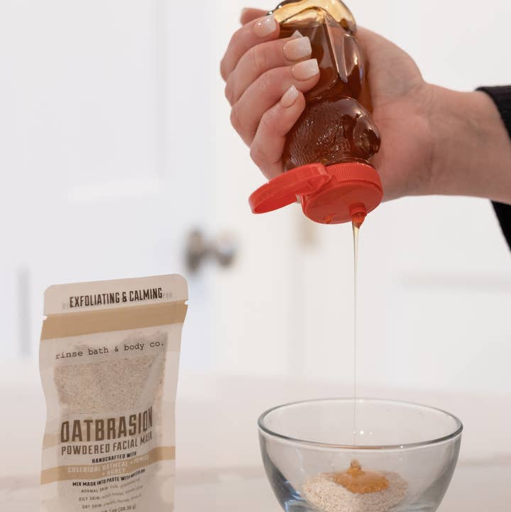 Facial Mask Bag | Oatbrasion for wholesale by Rinse Bath Body Inc