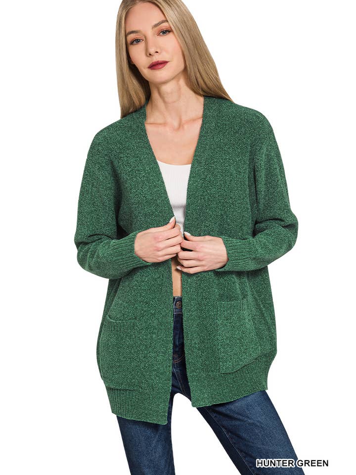 42POPS – Cardigan - Mulher por atacado – ...SI-25153 Cardigan Aberto à Frente Melange12