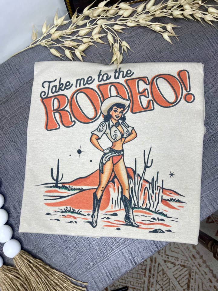 Take me to the Rodeo (Sublimation T-Shirt) for wholesale by 1/2 Penny Wholesale
