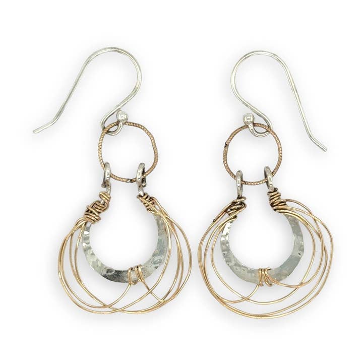 Brinco Cesta Pequena E72005 por atacado de Art by any Means Jewelry