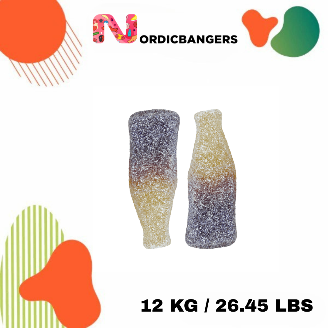 Nordicbangers - Swedish Candy Supply – wholesale Gummy – Matthijs Mega Sour Cola Bottle2