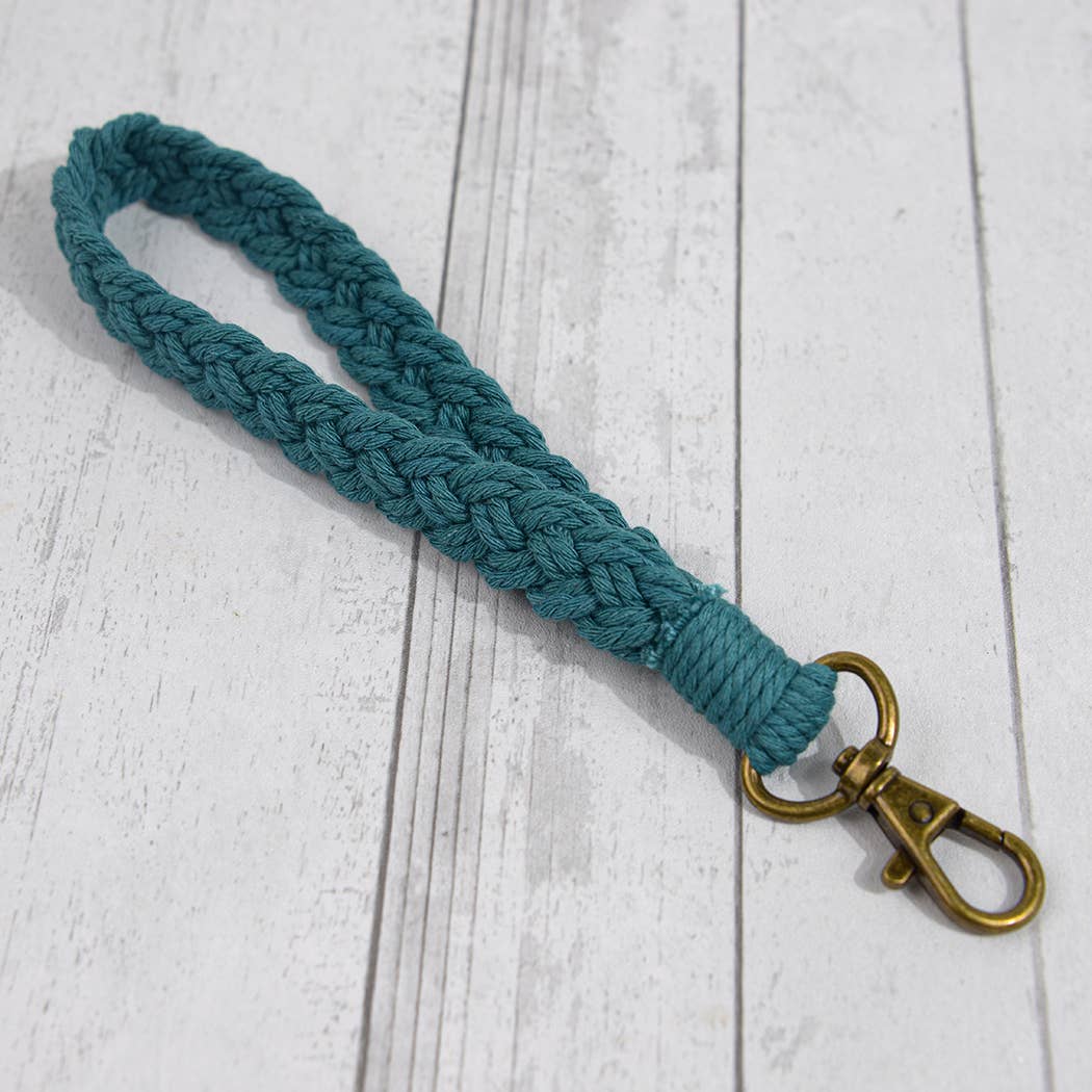SoapElenGlen - Wholesale Keychain - Women's - Boho Macrame Keychain, Braided Macrame Wristlet10