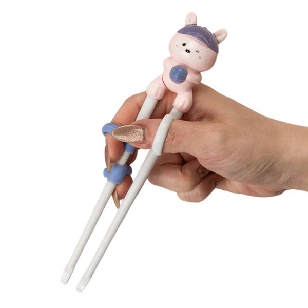 Urban Tokyo - Wholesale Chopsticks - Rabbit Training Chopsticks Plastic With Adjustable Silicon (