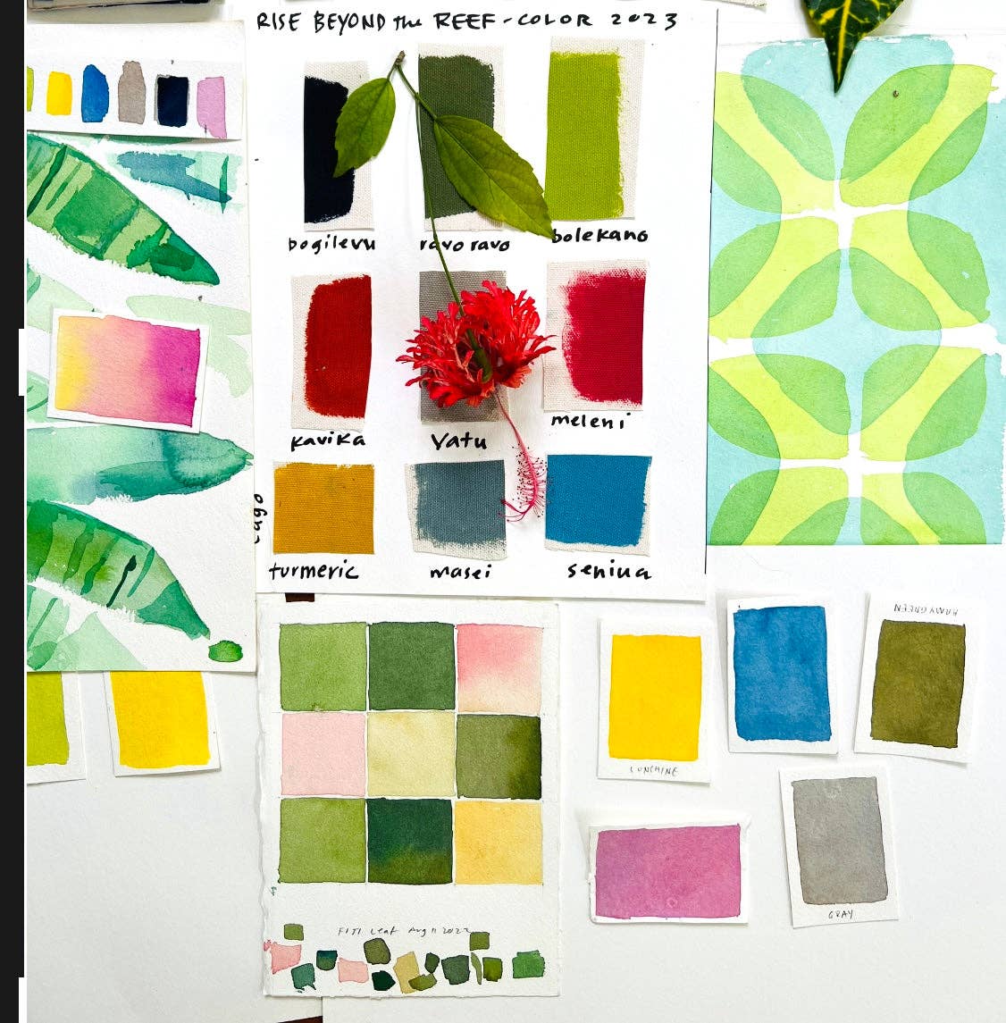 Rise Beyond the Reef - Wholesale Draagtas - Dames - Klassieke canvas draagtas met Laubu-print11