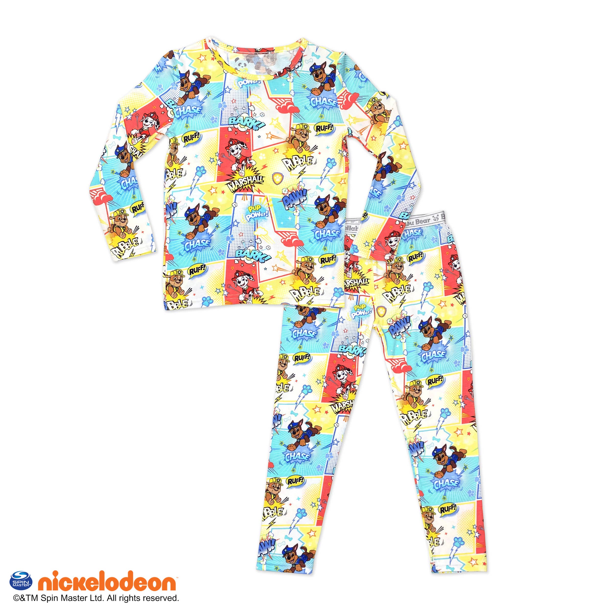 Bellabu Bear - Wholesale Sleepwear Set - Kids - PAW Patrol Boy Pups Bamboo Kids Pajamas0