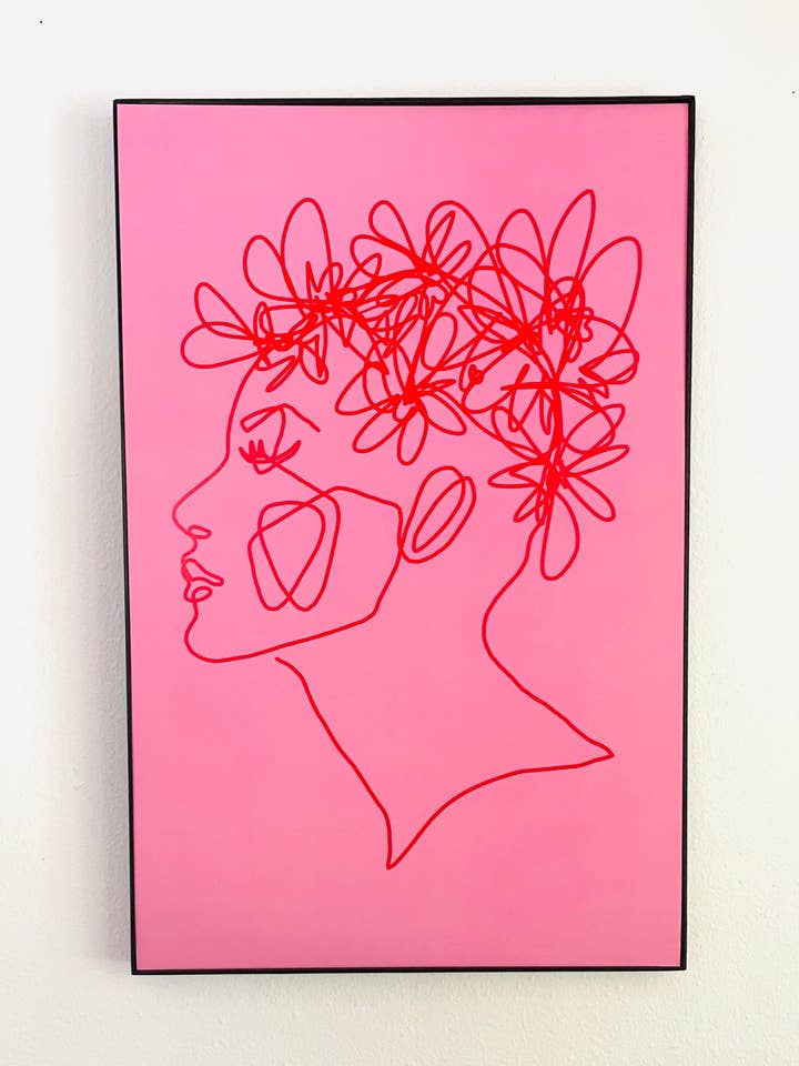 Le Fleur for wholesale by Mercedes Tabish Illustration