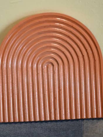 Medium Arch Cement Tray | Home Decor Concrete Collection for wholesale by Decor Ate Me Studios - Home & Candles