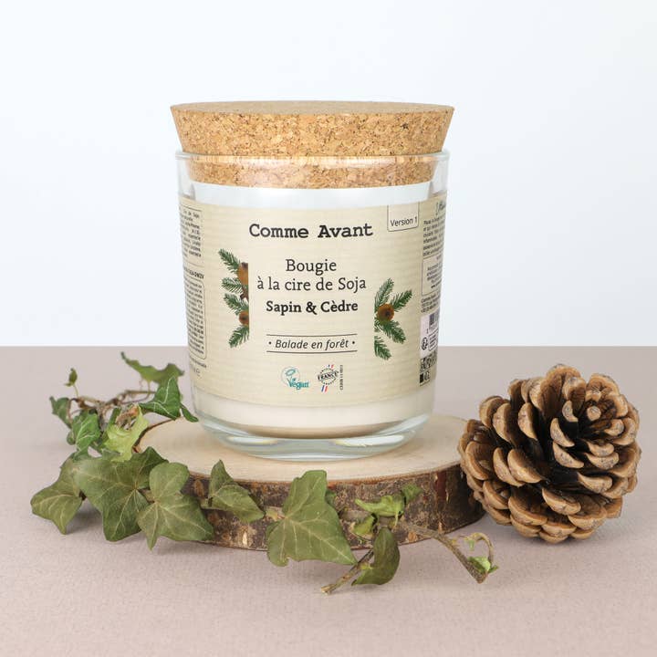 Comme Avant - Wholesale Jar/Filled Candle - Soy wax candle - 190g (duration 48h)11