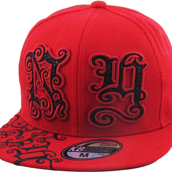 KBETHOS - Wholesale Flat-brimmed cap – Men's - New York Fitted3