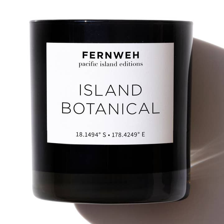 Island Botanical Scented Soy Luxury Candle - 11oz Glass for wholesale by Fernweh Editions