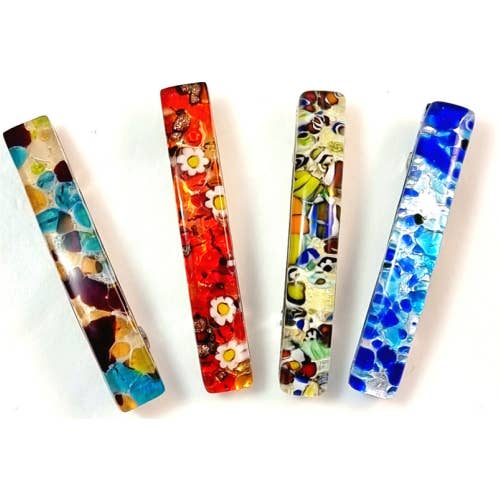 Alice Sturzinger LLC – Großhandel Haarspange – Damen – Murano-Glas-Haarspange - Mehrfarbige Optionen1