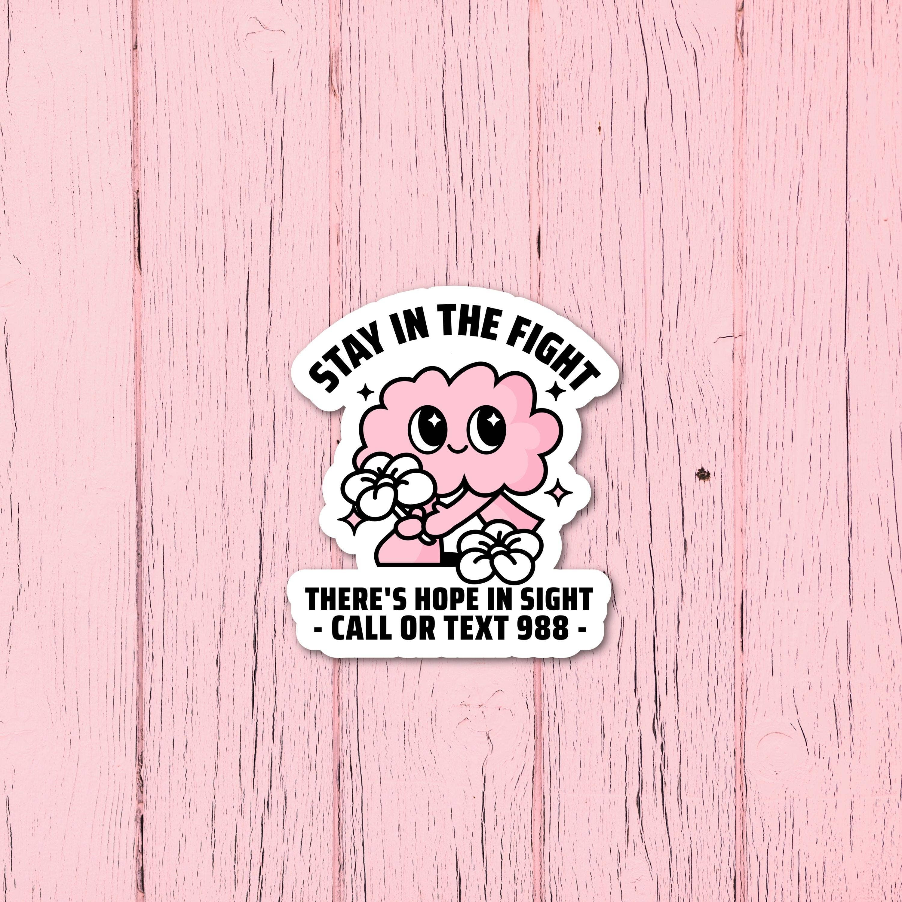 Stormy Vision - Wholesale Sticker - Suicide Prevention and Crisis Helpline Sticker, 988 Lifeline2