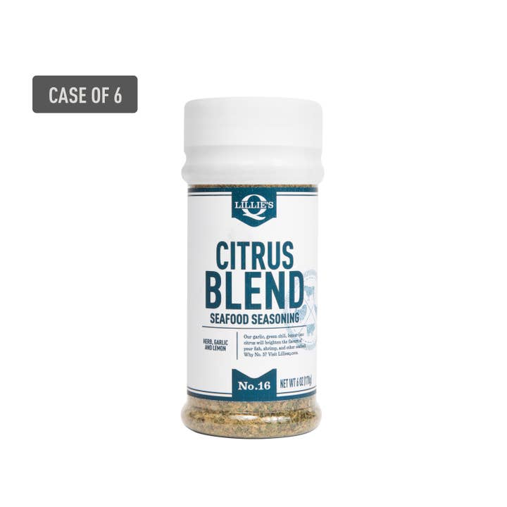 Citrus Blend Seasoning (Case 6 Units/ 5.7oz) for wholesale by Lillie's Q