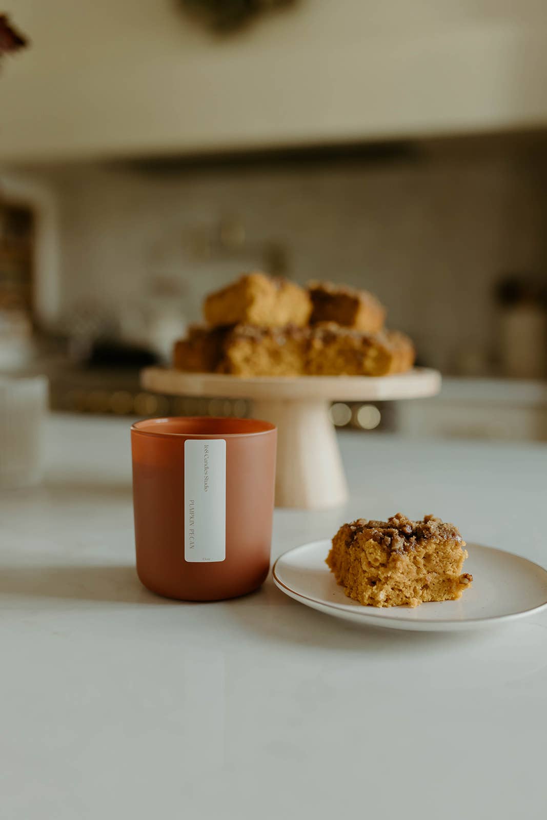 168 Candles Studio - Wholesale Jar/Filled Candle - Pumpkin Pecan 13oz Candle12