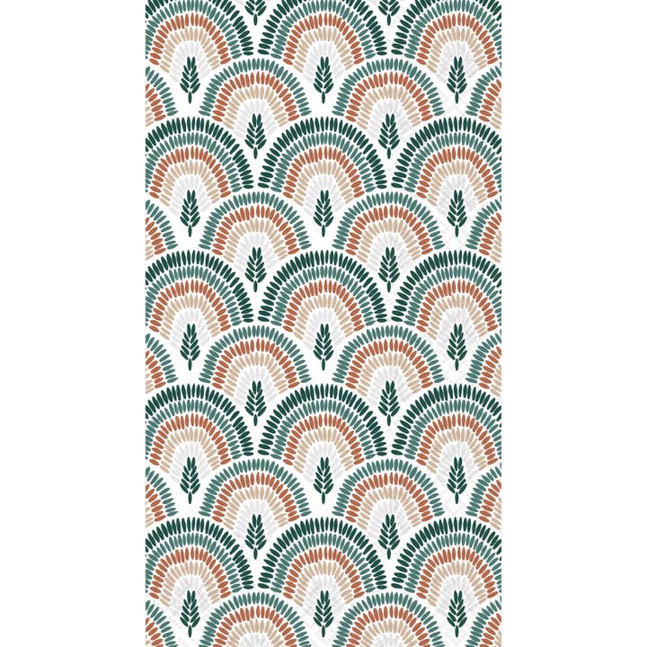 Toalhas de Papel para Convidados Pacote de 16 Floresta Arco-Íris Outono por atacado de Boston International