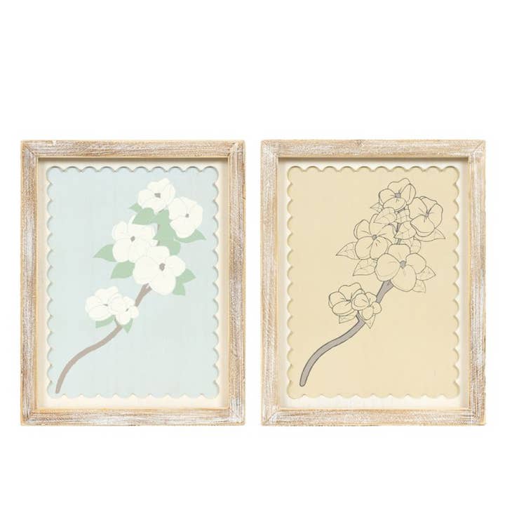 12053 - 10x13 wood frame sign (BRANCH) Home Decor for wholesale by Devanie At Home (Formerly Adams & Co.)