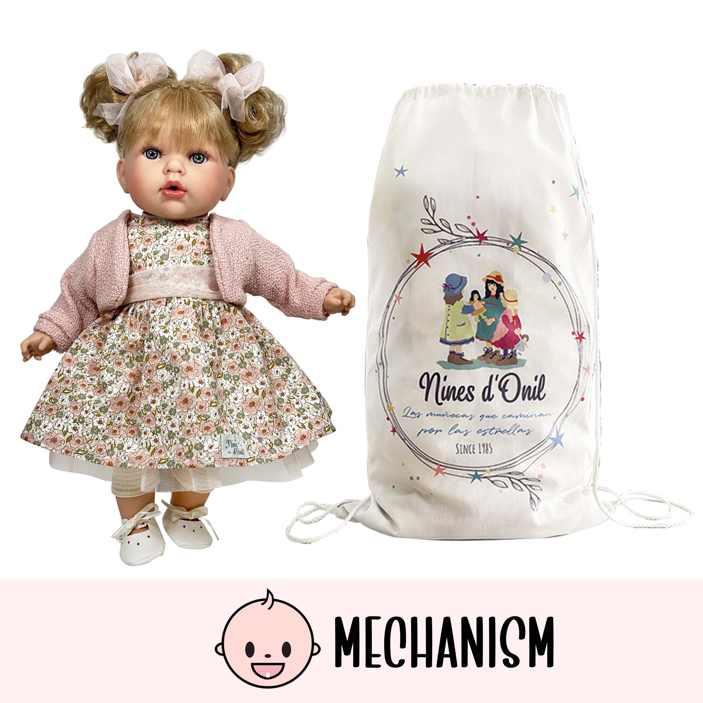 Nines Artesanals d'Onil Dolls - Wholesale Doll - Kids - TITA SPRING BLONDE DOLL1