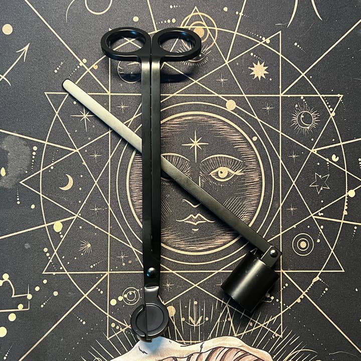 Wick Trimmer & Snuffer for wholesale by Kosmic Kandles LLC