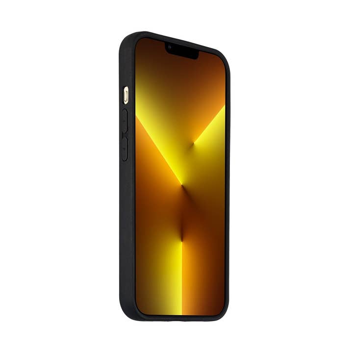 Westpolo Leather Apple Iphone 13 Pro Phone Case - Black for wholesale by WESTPOLO