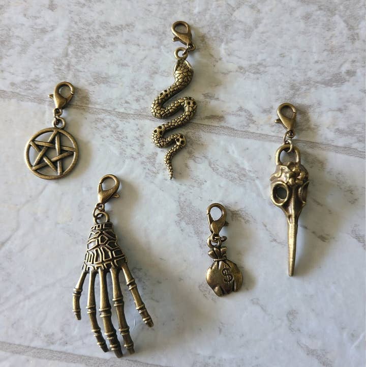 Witchy Charms, for Purse, Pouches, Keyrings for wholesale by WBC Shops