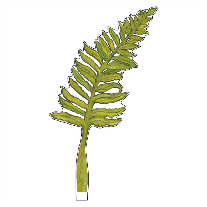Classic Fern Large Acrylic Flower for wholesale by Kimberly Hodges