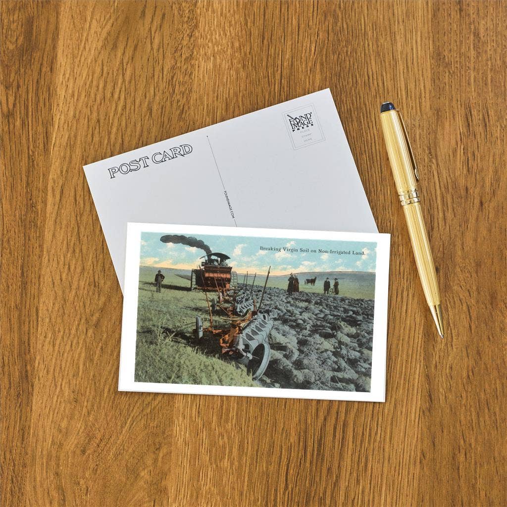 Found Image Press - Vente Cartes postales - Carte postale AG-95 Briser la terre vierge1