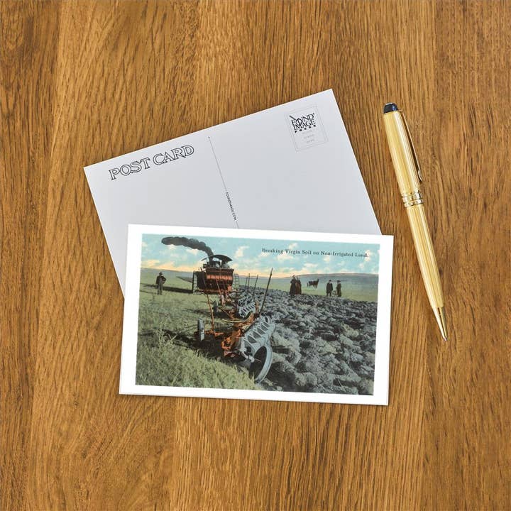 Found Image Press - Vente Cartes postales - Carte postale AG-95 Briser la terre vierge1