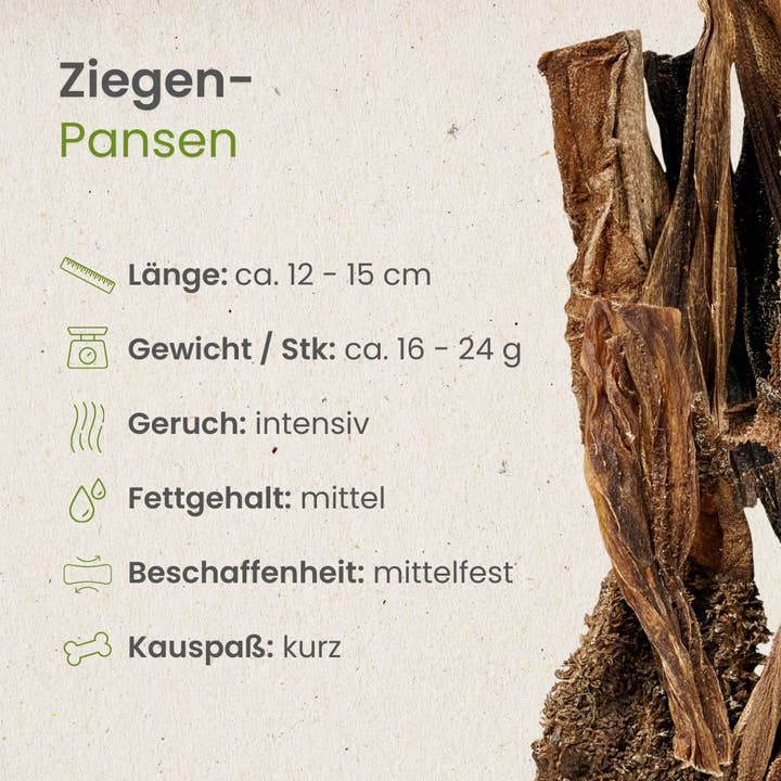 Kauartikel.com GmbH - Wholesale Pet Bone/Rawhide - Dog - goats rumen2