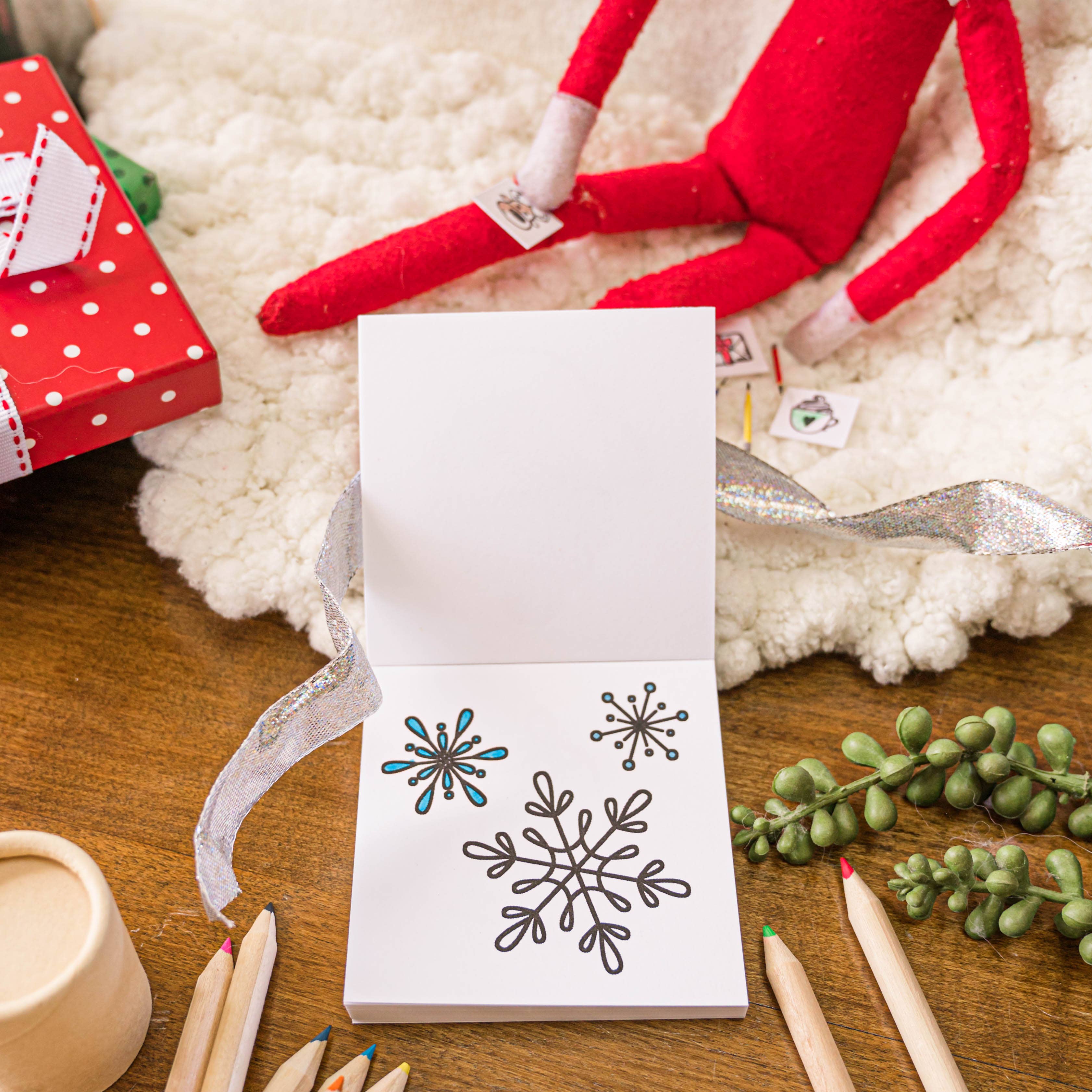 A Brighter Year - Vendita all'ingrosso Libro da colorare e attività - Adulti - Mini libro da colorare molto allegro per adulti - Regalo di Natale 202511