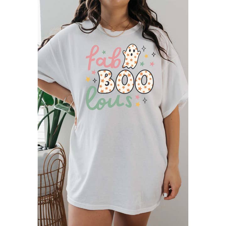 Boo Graphic Tee for wholesale by Jaylanie