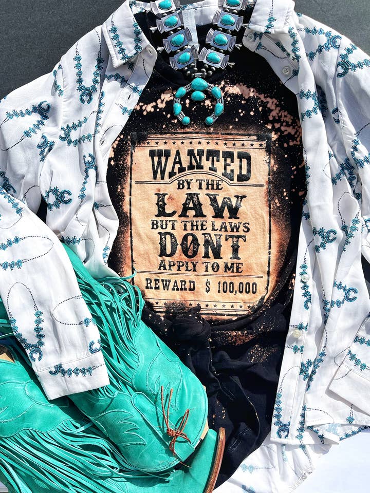 gezocht door de wet voor wholesale door Buckin Barn Wholesale