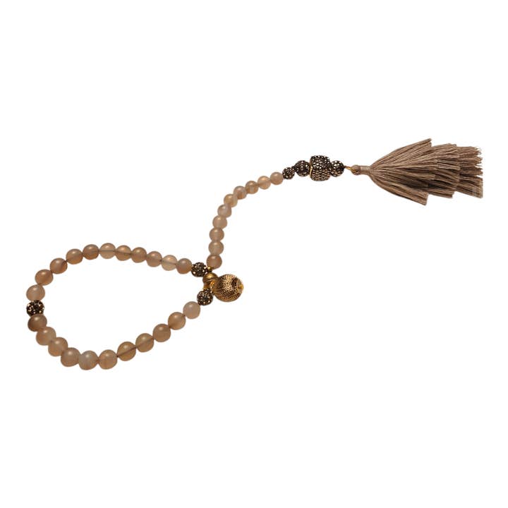 Je Ne Sais Quoi - Wholesale Prayer Beads Bracelet - Eternal Whispers - Gray Agate (Copy)0