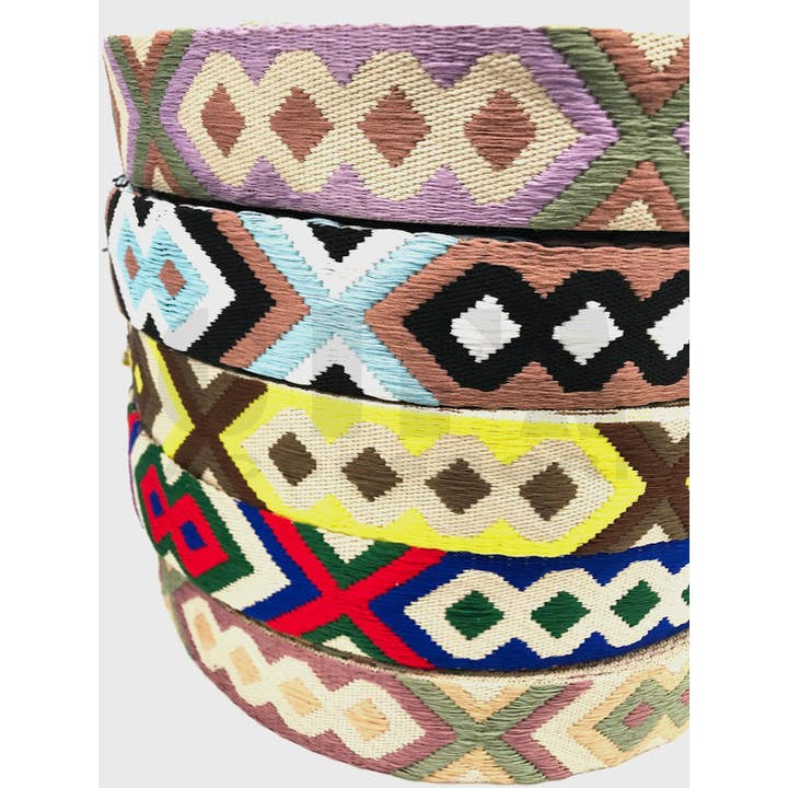 Gifa Accessori - Wholesale Ribbon - Gift Wrapping - Polyester cotton tape diamond pattern cm 5 per meter3