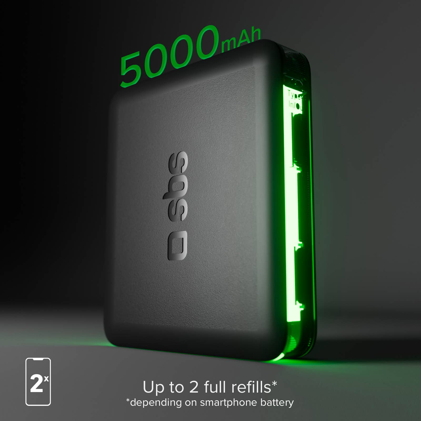 SBS - Wholesale Portable Charger - High Density 5000 Mah Powerbank6