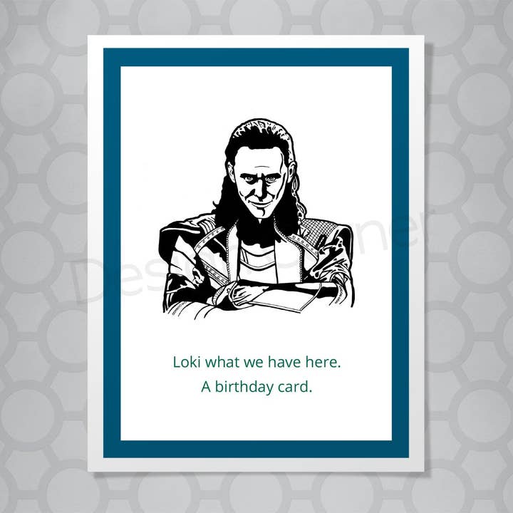 Design Corner – Großhandel Geburtstagskarten – Marvel Loki Geburtstagskarte