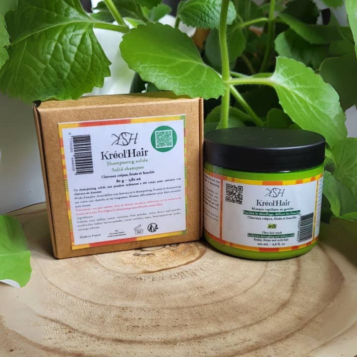 Box "Duo Easy" med okra för wholesale av Kréol'Hair