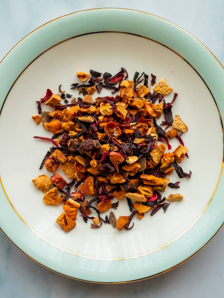 Clementinen-Gewürz-Kräutertee für den Großhandel von Monarch Tea Co.