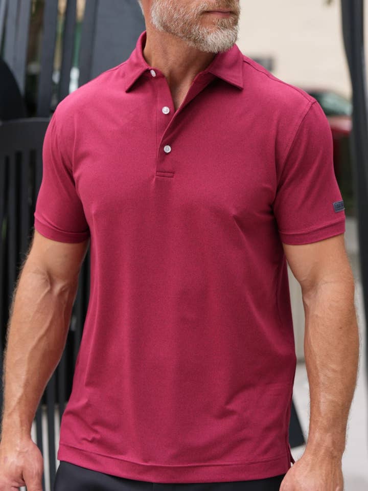 USA Palm - Wholesale Polo - Men's - Heathered Polo53
